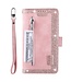 Roze Glitter Bookcase Hoesje voor de iPhone 13