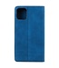 Blauw Skin Touch Bookcase Hoesje voor de iPhone 13