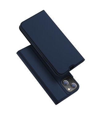 Dux Ducix Blauw Bookcase Hoesje iPhone 13