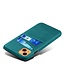 Ksq KSQ Groen Faux Lederen Hardcase Hoesje voor de iPhone 13