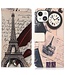 Eiffeltoren En Veer Bookcase Hoesje voor de iPhone 13