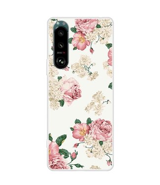 Bloemen TPU Hoesje Sony Xperia 5 III