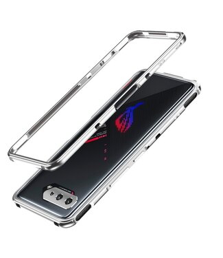 Zilver Metaal Hoesje Asus ROG Phone 5