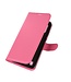 Roze Lychee Bookcase Hoesje voor de Motorola Moto E6s (2020)