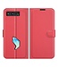 Rood Lychee Bookcase Hoesje voor de Asus ROG Phone 5