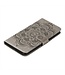 Grijs Mandala Bookcase Hoesje voor de Samsung Galaxy S21 FE