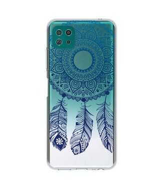 Blauwe Dromenvanger TPU Hoesje Samsung Galaxy A22 (5G)