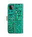 Groen Krokodillen Bookcase Hoesje voor de Samsung Galaxy A22 (5G)
