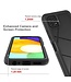 Zwart Hybrid Hoesje voor de Samsung Galaxy A22 (5G)