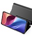 Zwart Spiegel Bookcase Hoesje voor de Samsung Galaxy A12
