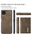 DG.Ming DG.Ming Bruin Kickstand Wallet Hoesje voor de Samsung Galaxy A22 (5G)