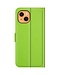 Groen Lychee Bookcase Hoesje voor de iPhone 13