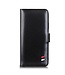 Zwart Glad Lederen Bookcase Hoesje voor de OnePlus Nord N10 5G