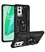 Zwart Armor Kickstand Hardcase Hoesje voor de OnePlus 9 Pro