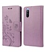 Paars Butterfly Bookcase Hoesje voor de Sony Xperia 10 III