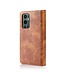 DG.Ming DG.Ming Bruin 2 in 1 Bookcase Hoesje voor de OnePlus 9 Pro