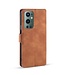 DG.Ming DG.Ming Bruin Vintage Bookcase Hoesje voor de OnePlus 9 Pro