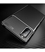 Zwart Carbon TPU Hoesje voor de Sony Xperia 10 III
