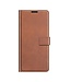 Bruin Wallet Bookcase Hoesje voor de Sony Xperia 10 III