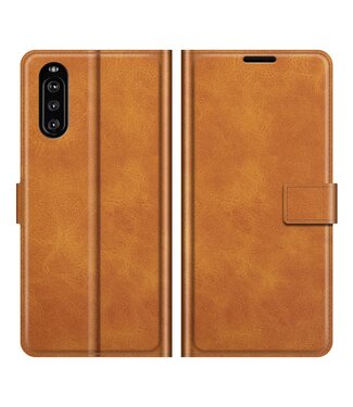 Oranje Wallet Bookcase Hoesje Sony Xperia 10 III