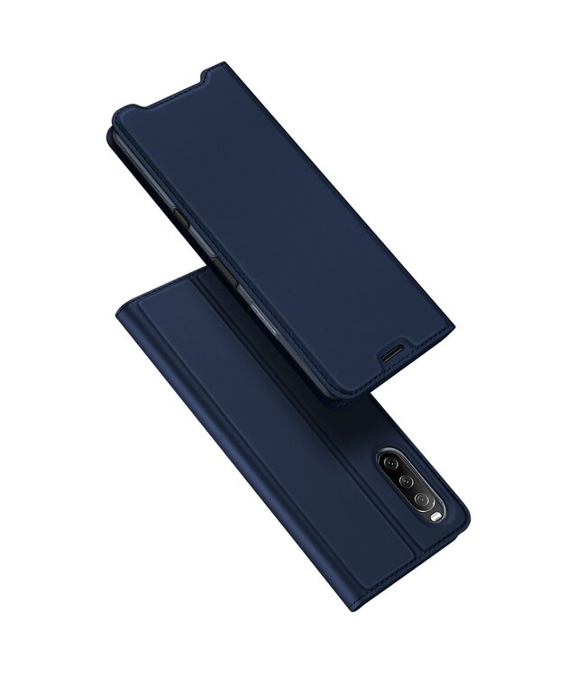Dux Ducix Dux Ducix Blauw Bookcase Hoesje voor de Sony Xperia 10 III
