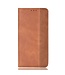 Bruin Vintage Wallet Bookcase Hoesje voor de Sony Xperia 10 III