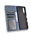 Blauw Vintage Wallet Bookcase Hoesje voor de Sony Xperia 10 III