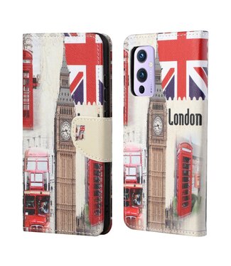 Big Ben Bookcase Hoesje OnePlus 9 Pro