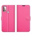 Roze Lychee Bookcase Hoesje voor de Motorola Moto G10