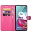 Roze Lychee Bookcase Hoesje voor de Motorola Moto G10
