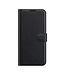 Zwart Lychee Bookcase Hoesje voor de OnePlus 9 Pro