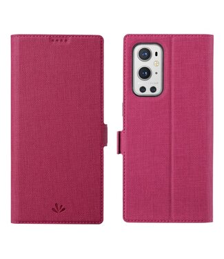 Vili DMX Roze Bookcase Hoesje OnePlus 9 Pro