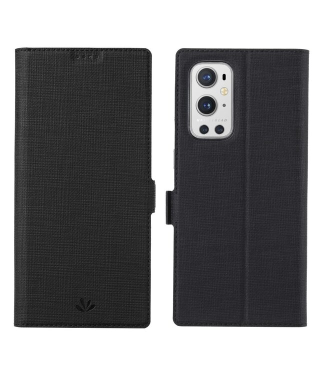 Vili DMX VILI DMK Zwart Bookcase Hoesje voor de OnePlus 9 Pro