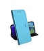 Blauw Spiegel Bookcase Hoesje voor de OnePlus 9 Pro