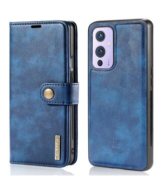 DG.Ming Blauw 2 in 1 Bookcase Hoesje OnePlus 9