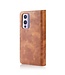 DG.Ming DG.Ming Bruin 2 in 1 Bookcase Hoesje voor de OnePlus 9