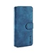 DG.Ming DG.Ming Blauw Vintage Bookcase Hoesje voor de OnePlus 9