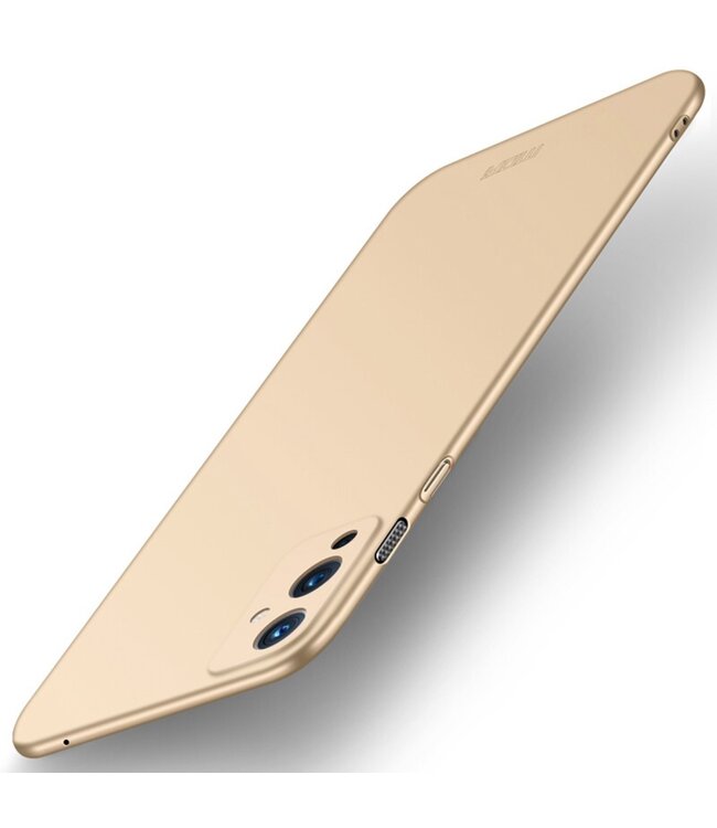 Mofi MOFI Goud Slim Hardcase Hoesje voor de OnePlus 9