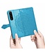 Blauw Mandala Bookcase Hoesje voor de Sony Xperia 1 III