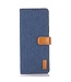 Blauw Jeans Bookcase Hoesje voor de Sony Xperia 1 III