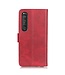 Rood Pasjeshouder Bookcase Hoesje voor de Sony Xperia 1 III