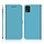 Blauw Spiegel Bookcase Hoesje voor de LG K42