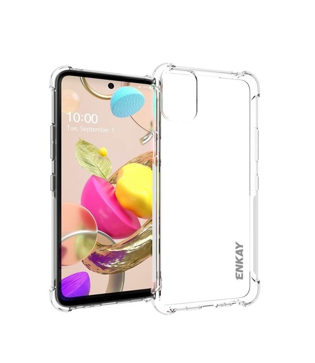 Enkay Enkay Transparant TPU Hoesje voor de LG K42