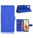 Blauw Effen Bookcase Hoesje voor de LG K42