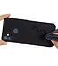 Zwart Bandje Siliconen Hoesje voor de OnePlus Nord N100