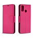 Roze Lychee Bookcase Hoesje voor de Honor 9X Lite