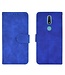 Blauw Skin Touch Bookcase Hoesje voor de Nokia 2.4