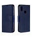 Blauw Lychee Bookcase Hoesje voor de Huawei Y6 (2019)