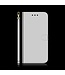 Wit Mirror Bookcase Hoesje voor de Nokia 3.4