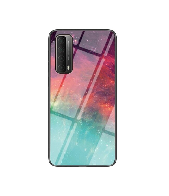 Kleurrijke Hemel Hardcase Hoesje voor de Huawei P Smart (2021)